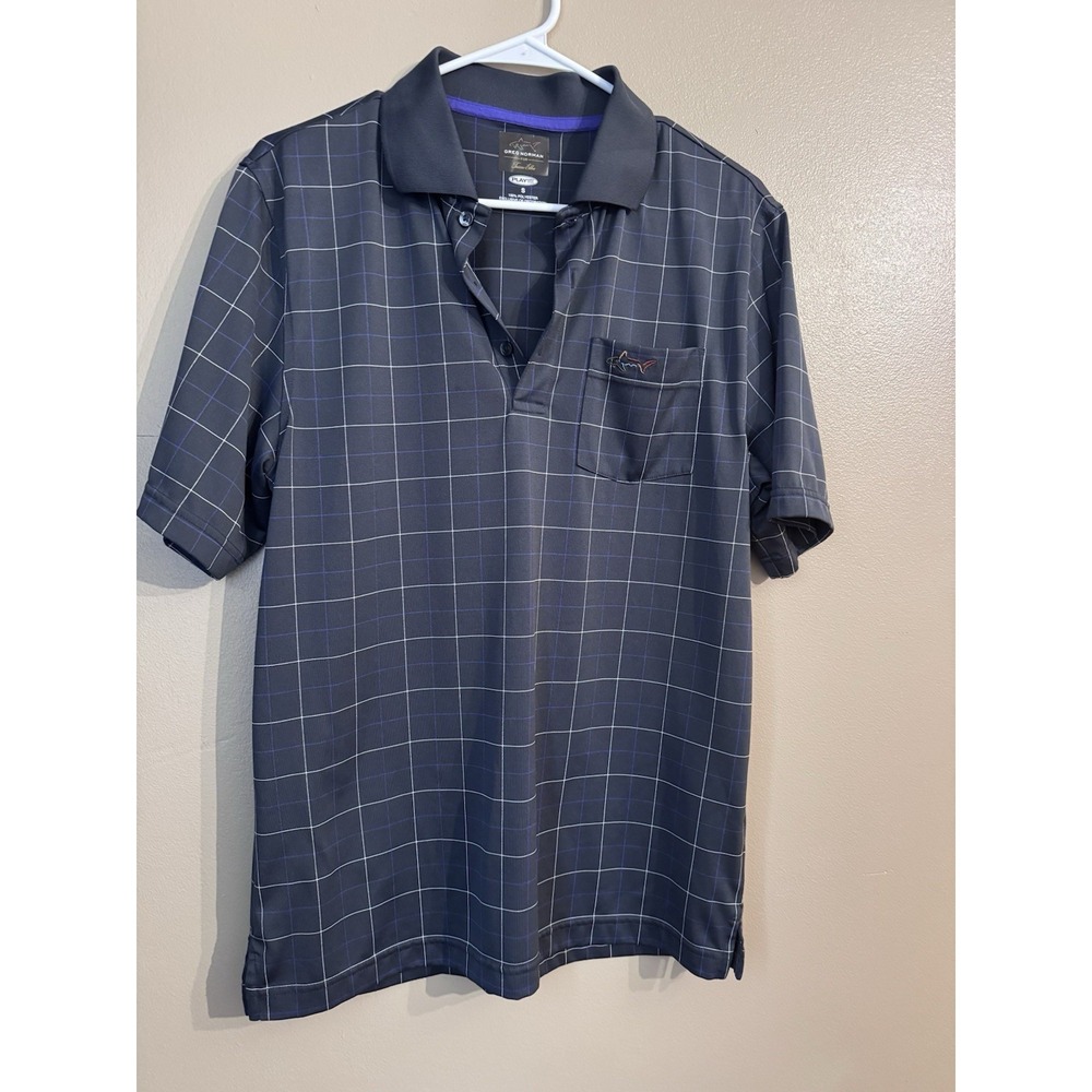 3 Lot NWOT GREG NORMAN For Tasso Elba PlayDry Short Sleeve Polo Shirt Pocket S